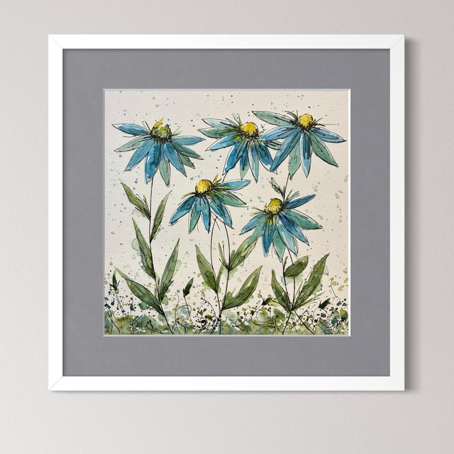 Blue Daisys