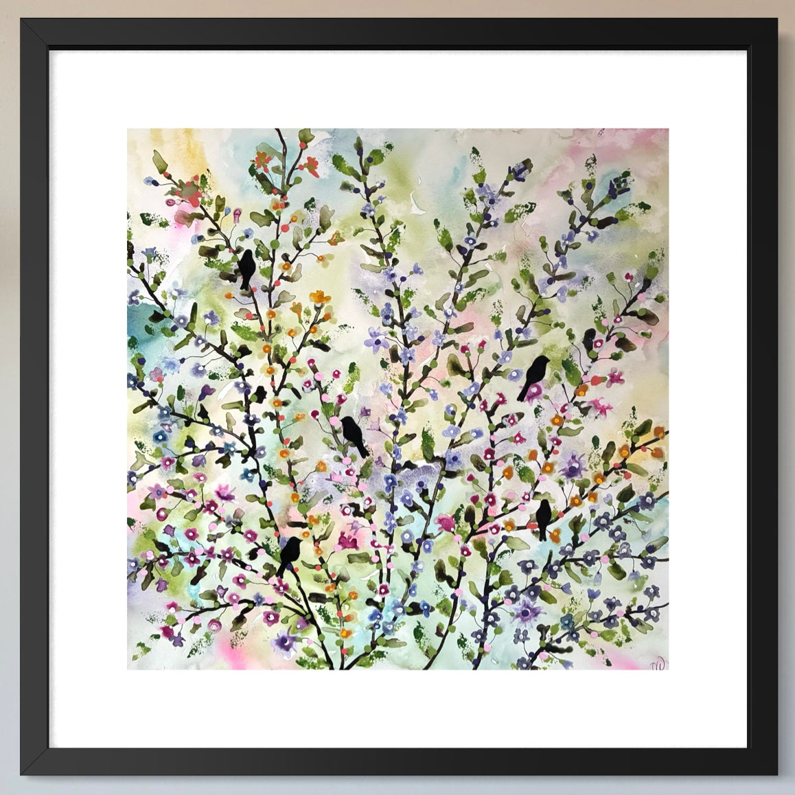 Blossom Tree with birds