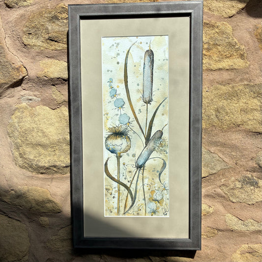 Framed Bullrushes