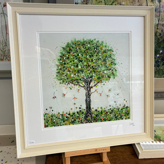 Framed Chestnut Tree