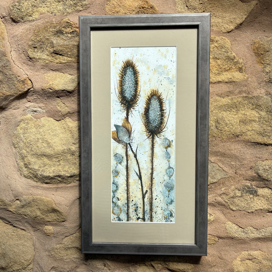 Framed Teasles