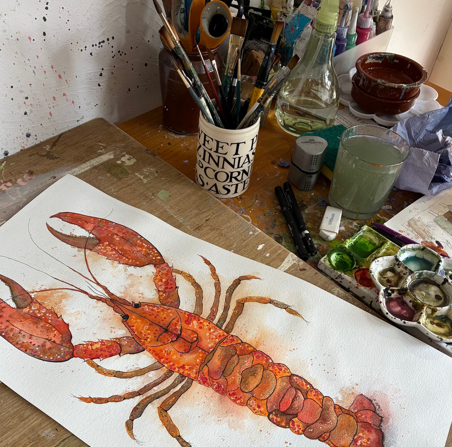 Framed Lobster