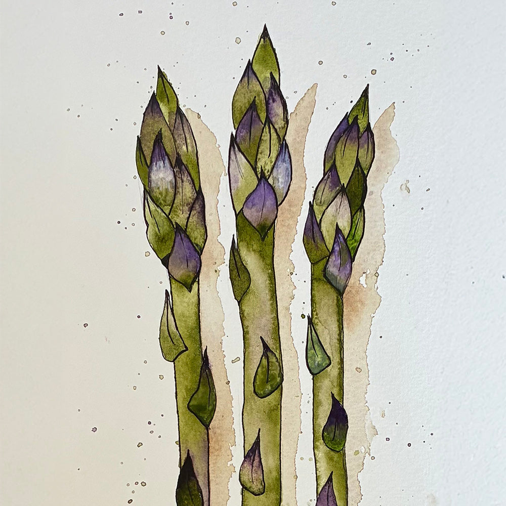Asparagus Print